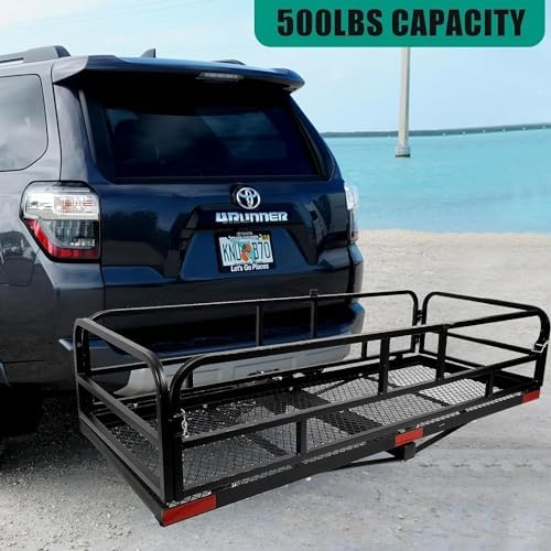 Trailer Hitch Cargo Rack, 500 lbs. Capacity - Image 4