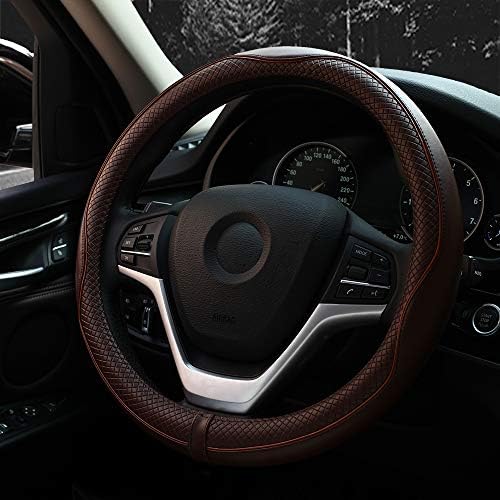 Valleycomfy Steering Wheel Covers Universal 15 inch - Image 5