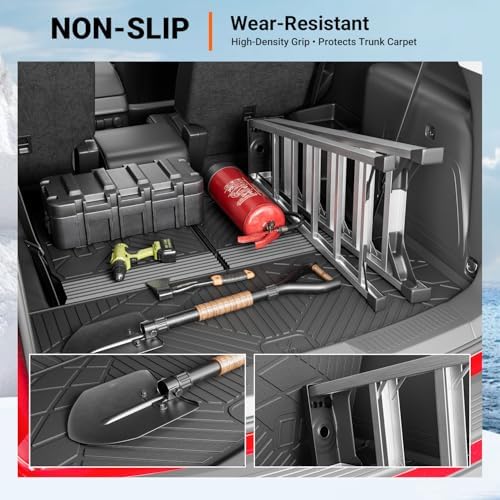 powoq 6&7 Seats Cargo Mat Trunk Mat Compatible - Image 3