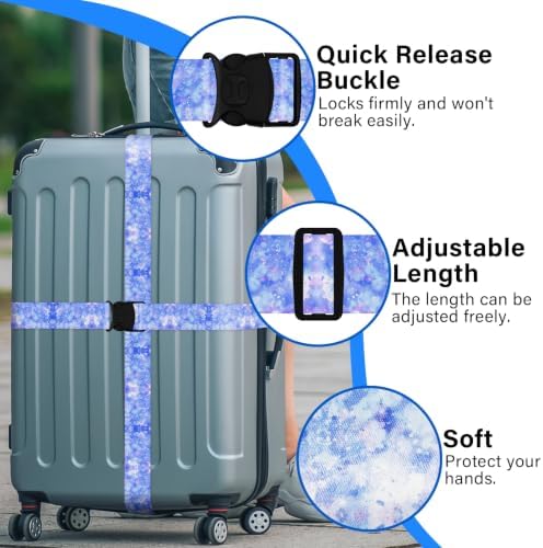 Luggage Straps for Suitcases, Travel Adjustable Belt - Image 2