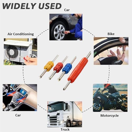 R134A R12 A/C HVAC Air Conditioner Schrader Valve Stem Core Remover - Image 4