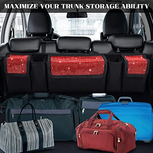 eing Car Trunk Organizer and Storage, Backseat Hanging Organizer - Image 2
