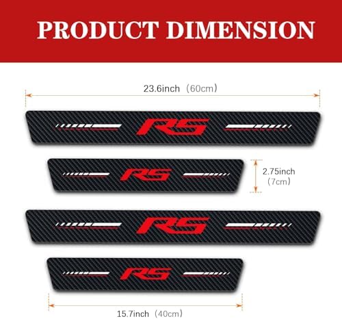 Door Sill Protector for Camaro rs Accessories Car Door Entry Guard Sill - Image 2