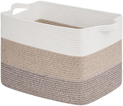 Goodpick 50L Large Woven Storage Basket, Gradient Brown by Goodpick