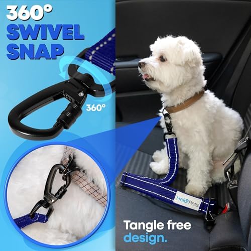 Dog Seat Belt for Car 3-in-1 Adjustable Safety Seatbelt for Dogs in Car – - Image 3