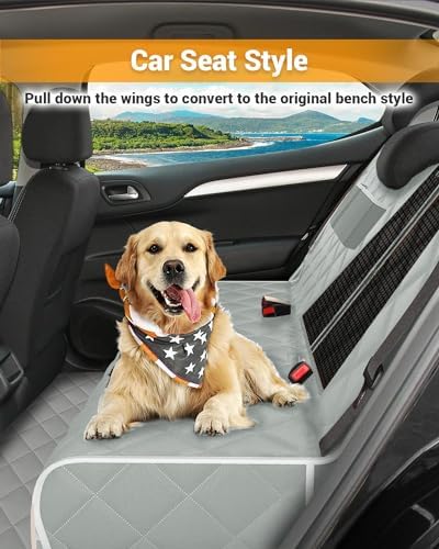 Dog Car Seat Cover, 600D Heavy Dute Car Seat Cover - Image 4