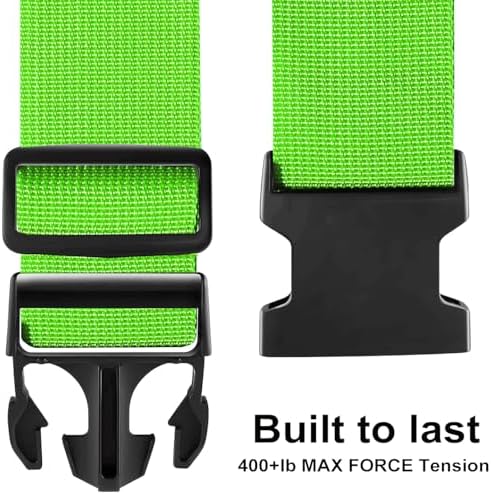 Luggage Straps for Suitcases TSA Approved-2 Pack Bright Personalized Luggage - Image 2