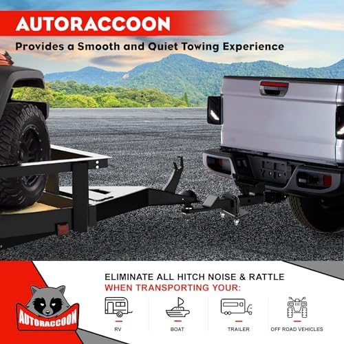 AUTORACCOON Hitch Tightener Anti-Rattle Clamp - Image 5