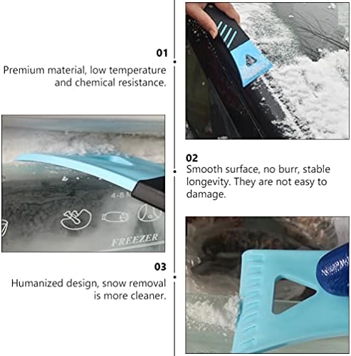 DOITOOL Plastic Refrigerator Ice Shovel Ice Scraper Defrost Shovel Snow Ice - Image 4