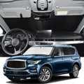Windshield Sunshade for Infiniti QX80 2014-2024 Sun Shade by ZOIBVCARSUNSHADE
