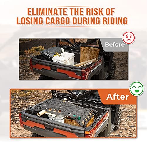 KEMIMOTO UTV Cargo Bed Net Compatible - Image 4