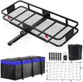 FORWODE 60x24x6 Hitch Carrier for 2 Inch Receiver, 500LB Capacity Hitch Mount by FORWODE