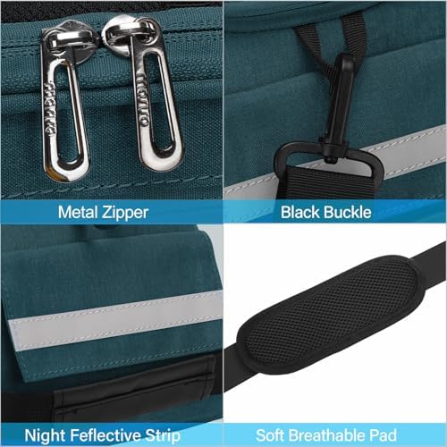 MOSISO Bike Rack Bag, Waterproof Bicycle Trunk Pannier Rear Seat Pouch - Image 5