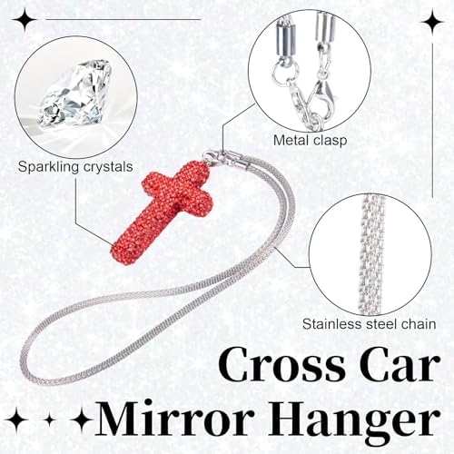 BFXM Cross for Car Mirror Hanging - Image 3