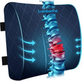 Lumbar Support Pillow for Office Chair, Back Support, Memory Foam by LumbarPal