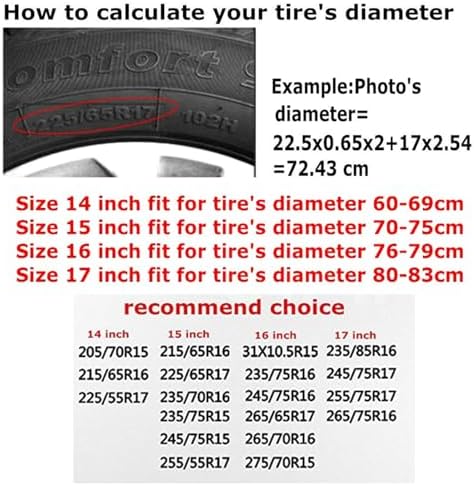 Deer Spare Tire Cover Wheel Protector Universal Fit - Image 6