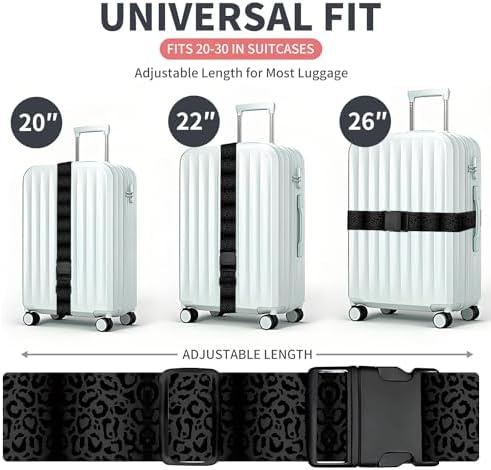 Luggage Strap for Suitcases Adjustable Travel Belt - Image 5