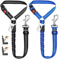 4 Piece Set Vehicle Harnesses, 2 in1 Dog Belts by DVEDO