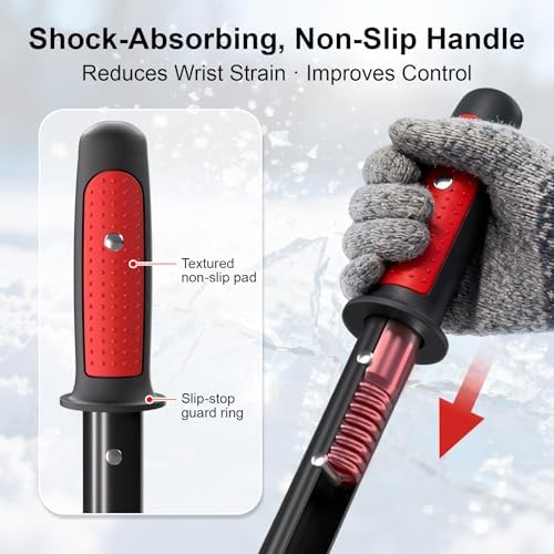 BREWIN TOOLS Adjustable 30–60” Heavy-Duty Ice Scraper and Ice Chopper - Image 2