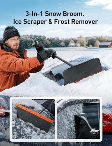 AstroAI 48" 2-in-1 Snow Scraper - Image 7