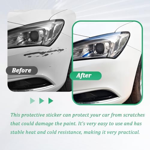 Car Door Edge Protector, 3.93In x 16Ft Anti-Collision Transparent Invisible - Image 5
