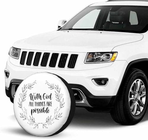 Religious Poster Spare Tire Cover 15 inch Wheel - Image 3