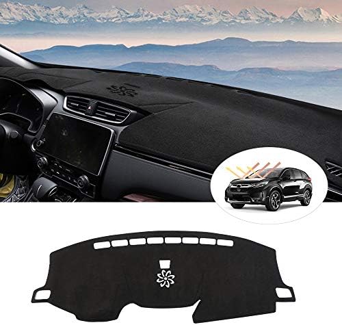 Cartist Suede Dash Mat Cover for Honda CR-V CRV 2017-2022 Dash Cover Nonslip by Autorder