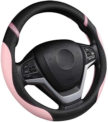Cxtiy Steering Wheel Cover for Women Leather Universal Steering Wheel Covers - Image 2