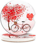 Love Tree Bicycle Cup Holder Coasters by TUBAMQ