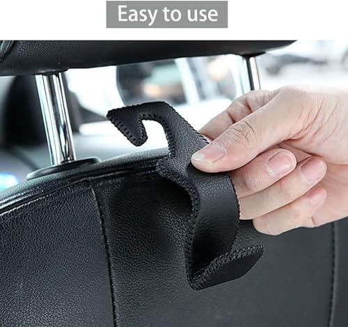 AMVOYOA Headrest Hooks for Purses and Bags, Car Back Seat Headrest Hanger - Image 6