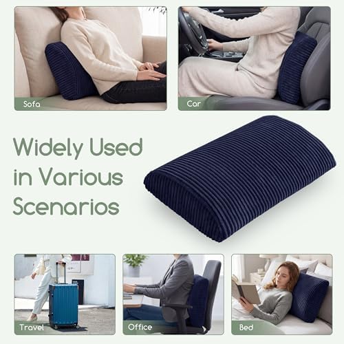 Lumbar Support Pillow for Recliner Chair/Accent Chair/Couch, Extra Large Memory - Image 5