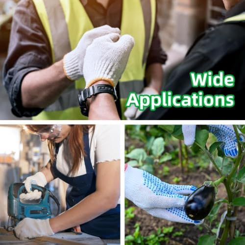 240 Pairs Cotton Work Gloves Bulk - Image 6