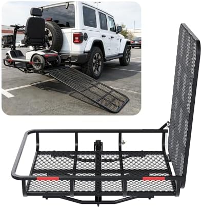 ALMULOO Hitch Mount Carrier by Provideautoparts