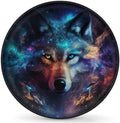 Rv Spare Tire Cover Wheel Cool Galaxy Animal Wolf Tire Covers Wheel Protectors by FengQuGou