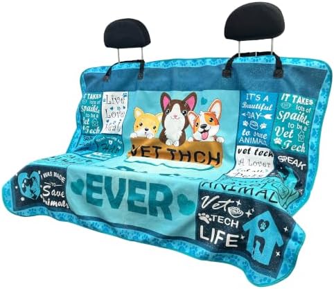 Waterproof Back Seat Cover for Dogs and Kids, Car Seat Protector Under Baby Car by Hirritale