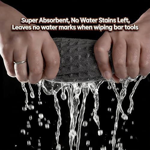 4Pack Barista Towels, Waffle weave microfiber towel - Image 7