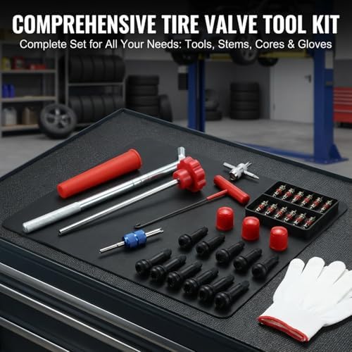 Valve Stem and Core Removal Replacement Tool Kit, Valve Stem Installation Tool - Image 6