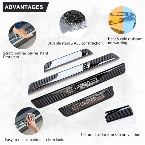 Door Sill Protectors for Car Limited Trim - Image 3