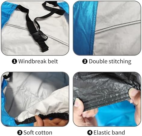 Tire Covers 4 Pack, Tough Tire Wheel Protector - Image 2