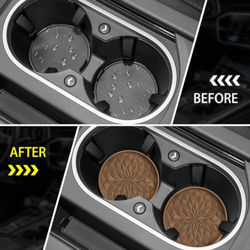 ME.FAN Car Coasters for Cup Holders - Image 4