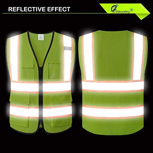 Reflective Mesh Safety Vest for Men Women - Image 5