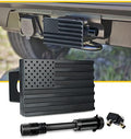 LUMENIX Aluminum Tow Trailer Hitch Cover Heavy Duty 2" Inch Receivers Plug by LUMENIX
