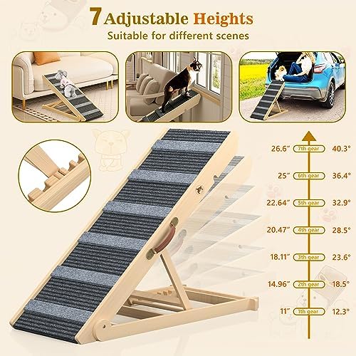 REONEY Dog Ramp, Portable Pet Ramp - Image 4