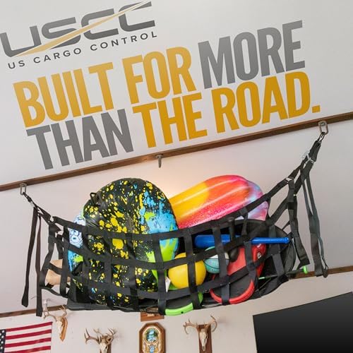 US Cargo Control Cargo Nets for Pickup Truck Bed 4.2 FT x 3.5 FT, Adjustable - Image 3