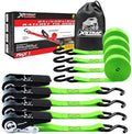 XSTRAP STANDARD 4-PK Ratchet Tie Down Straps by XSTRAPSTANDARD