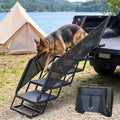 Veehoo Foldable Dog Steps for Car Truck, Large Dogs Stairs by Veehoo