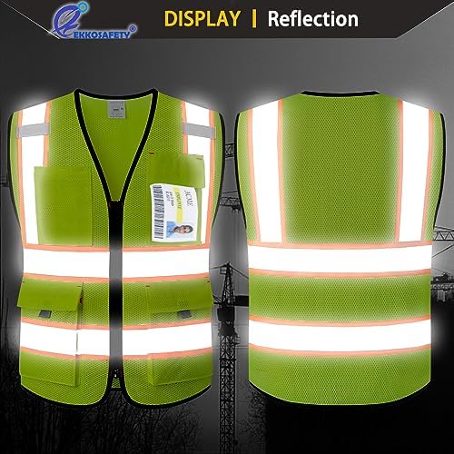 High Vis Safety Vest for Men - Image 5