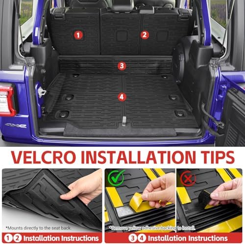 Cargo Mat with Seat Back Cover Fit - Image 4