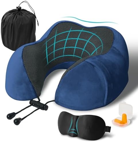 Travel Pillow, Memory Foam Neck Pillow by Unknown