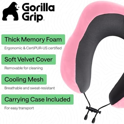 GORILLA GRIP Travel Neck Pillow - Image 2